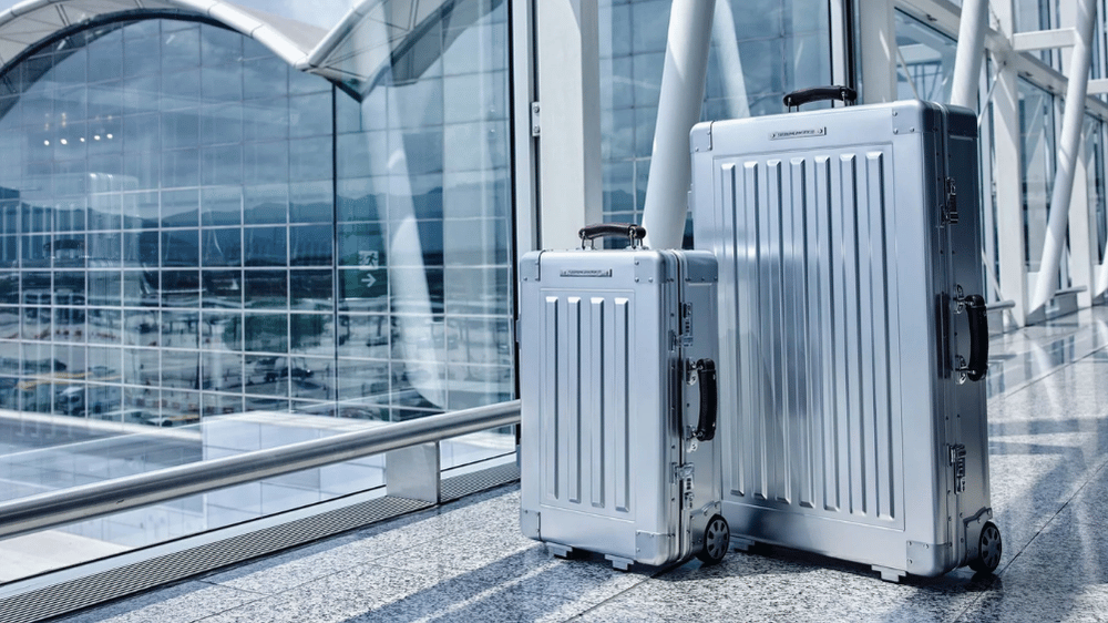 Sterling Pacific aluminum and titanium travel cases